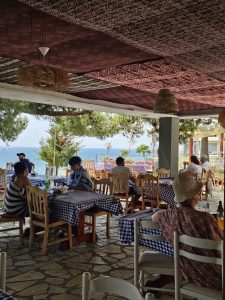 Traditional restaurant in Saranda
