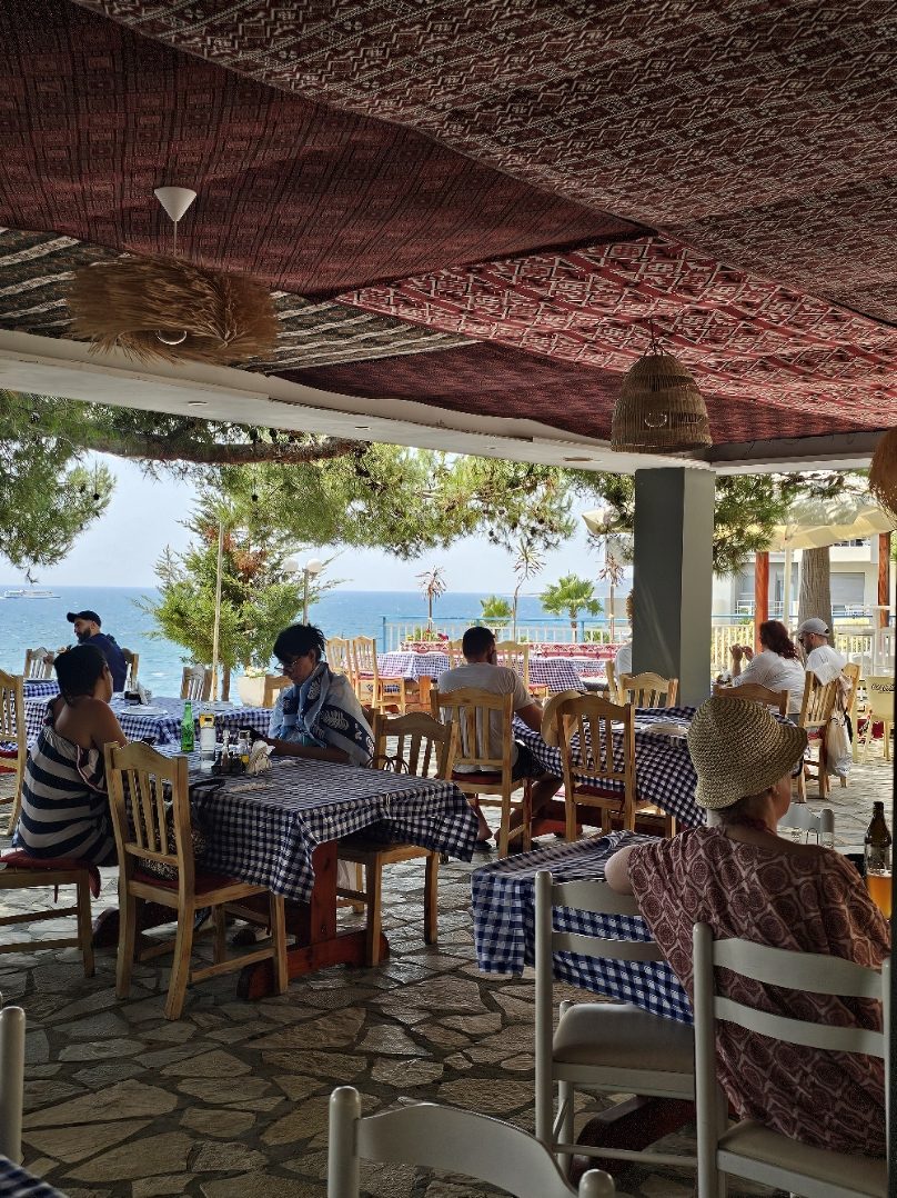 Traditional restaurant in Saranda